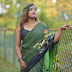 Green Saree in Style