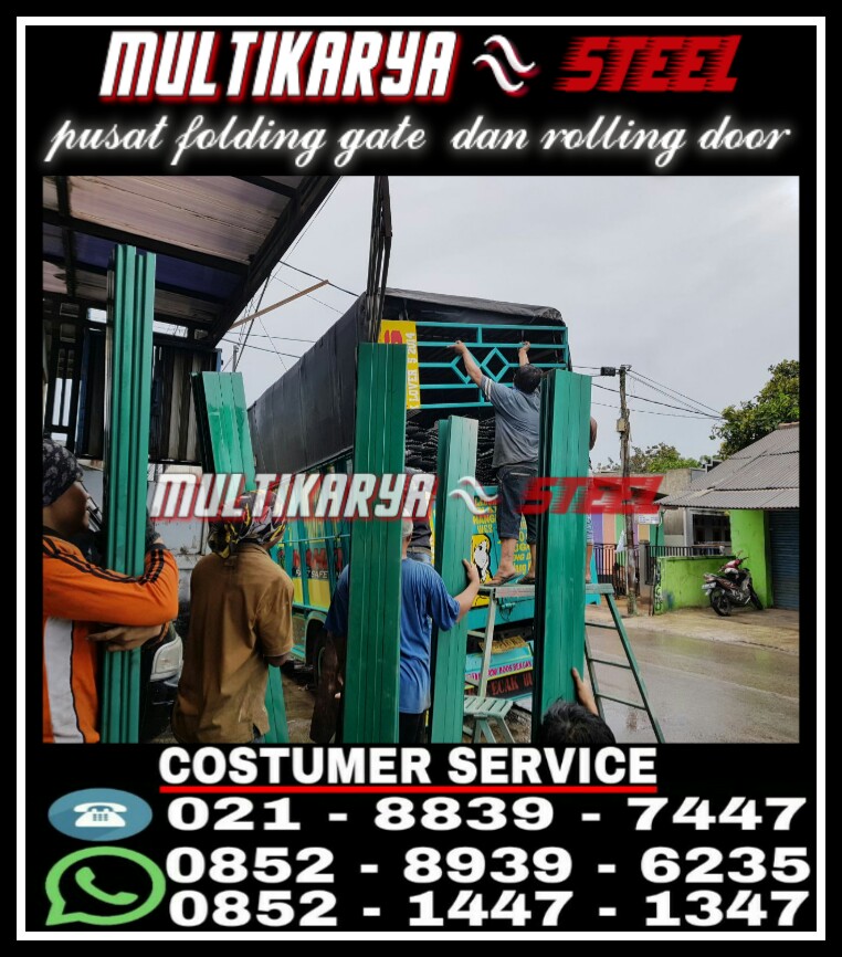 MKS Harga  Pintu  Harmonika Murah Tangerang MKS HARGA  