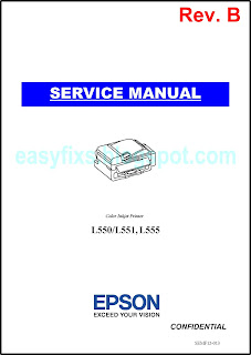 Epson L555 Service Manual Rev. B