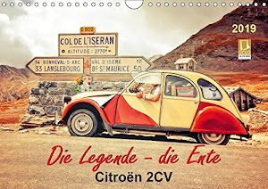 Die Legende - die Ente, Citroën 2CV (Wandkalender 2019 DIN A4 quer): Von der Bauernkutsche zum Kultobjekt. (Monatskalender, 14 Seiten ) (CALVENDO Mobilitaet)