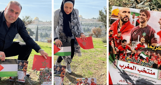 Des palestiniens plantent 100 oliviers au nom de l’équipe marocaine de football dont un pour le gardien des lions Yassine Bounou