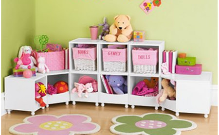 COMO ORGANIZAR LOS JUGUETES DE LOS NIÑOS EN EL DORMITORIO INFANTIL by dormitorios.blogspot.com