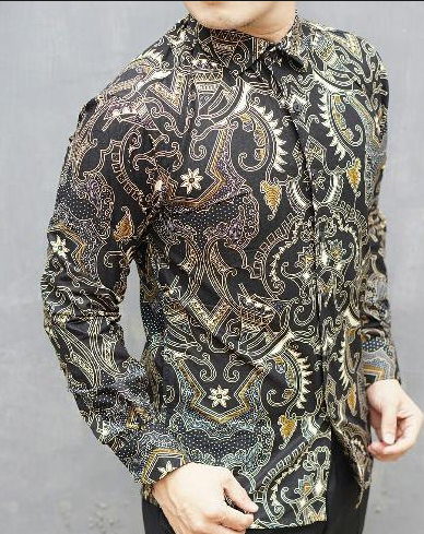  BusanaMuslim 10 Contoh Model Baju Batik Panjang Pria 