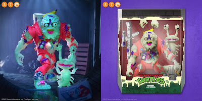 New York Comic Con 2022 Exclusive Teenage Mutant Ninja Turtles Muckman Glow in the Dark Edition Ultimates! Action Figure by Super7