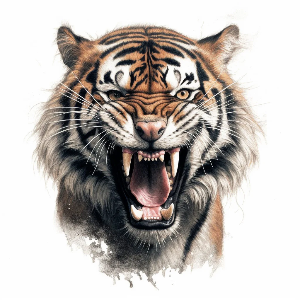 Diseños de Tatuajes de Tigres