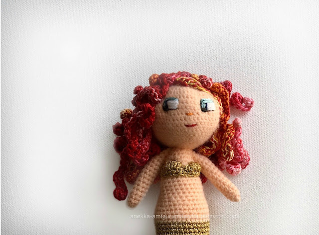 mermaid doll handmade