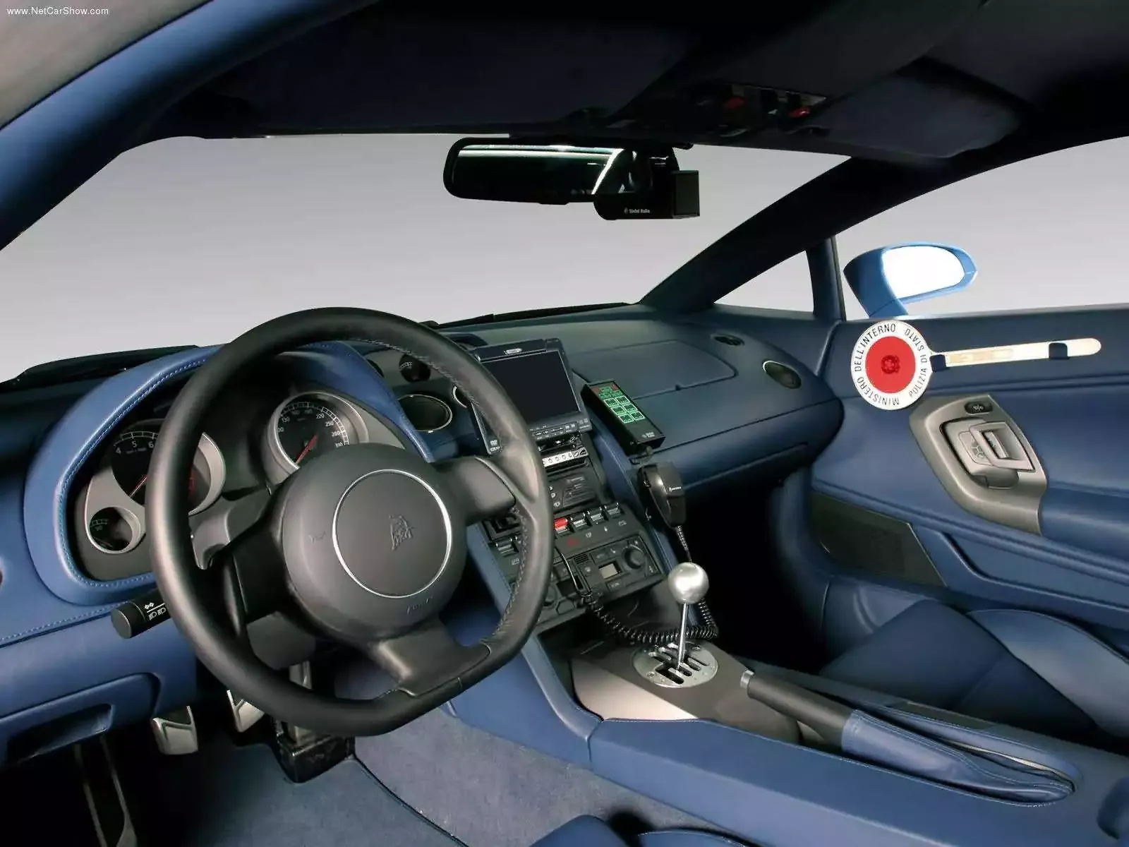 Hình ảnh siêu xe Lamborghini Gallardo Police Car 2004 & nội ngoại thất