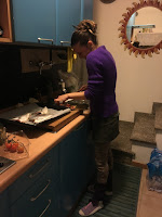 Cooking an Italian New Year's dinner in Riccione, Rimini, Emilia Romagna