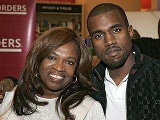 kanye west mother death