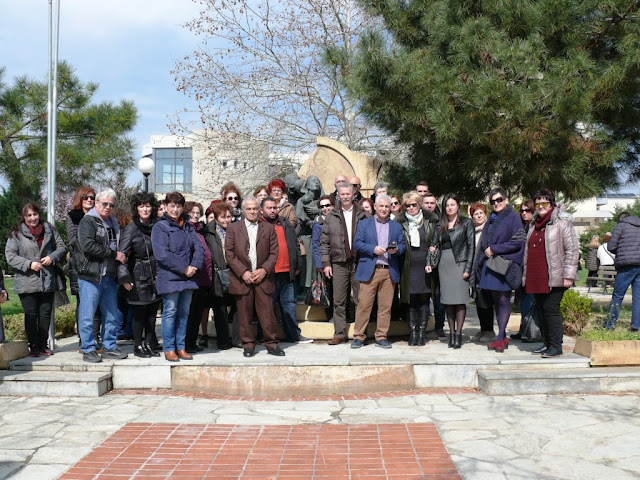 Στο Μνημείο της Γενοκτονίας στο Βόλο, βρέθηκαν τα μέλη της "Παναγίας Σουμελά" Κατερίνης