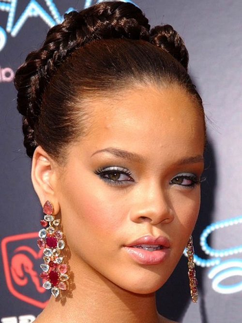 African American Hairstyles Trends and Ideas : Bun Hairstyles for
