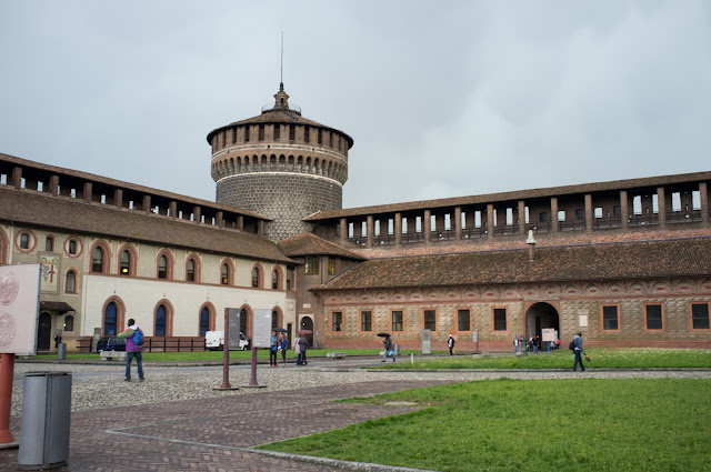 Castello Sforzesco, Milão, Itália