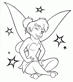 Dibujos de Tinkerbell para Pintar, parte 4