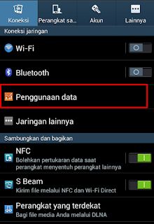 Cara mematikan penghemat data di samsung / cara menghilangkan peringatan penggunaan data samsung