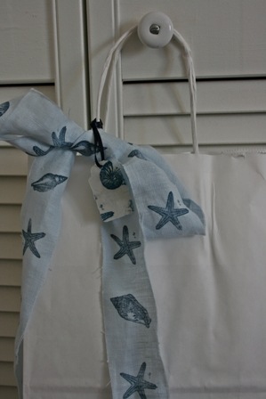 Beach House Living beach cottage gift wrap beach wedding favors