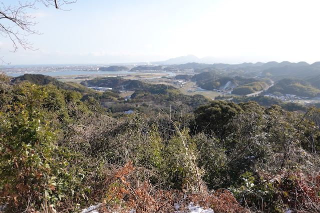 島根県安来市島田町 清水展望台(清水公園)からの眺望