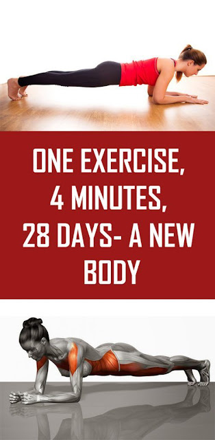 One Exercise, Four Minutes, 28 Days, New Body
