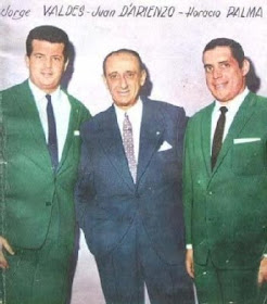 Juan D'Arienzo con Jorge Valdes y Horacio Palma
