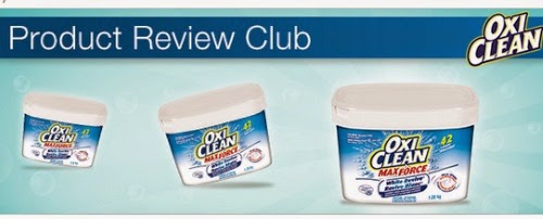 Chickadvisor OxiClean Product Review Club Offer