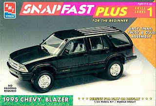 Chevy Blazer 1995 Amt 1/25 Model kit