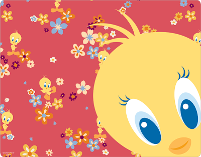 Tweety Flowers for the Apple iPad