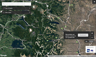 peta tempat wisata cagar alam huilo huilo chile