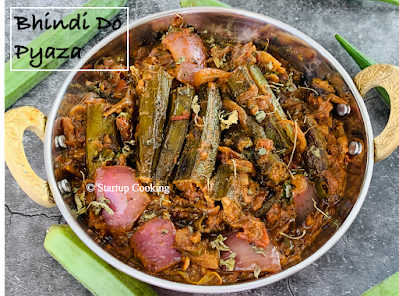 bhindi do pyaza