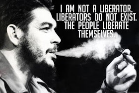 CHE GUEVARA [June 14, 1928 - October 9, 1967] I admire his courage, strength and refusal to never give up, even when everyone around him lost the courage and patience to see this particular mission to its fruition. A man so inspired by his convictions that he would continue to fight....to fight the enemy of the proxy Western government, and to fight to motivate those around him to defend their country and their dignity.