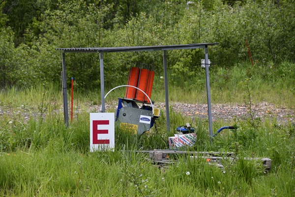 Leirdueskyting i Trampen