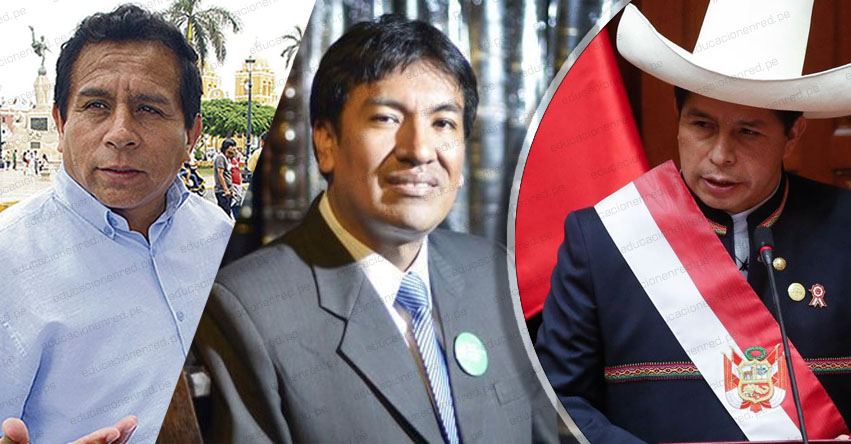 Docentes Juan Cadillo y Mario Guanilo voceados para Ministro de Educación