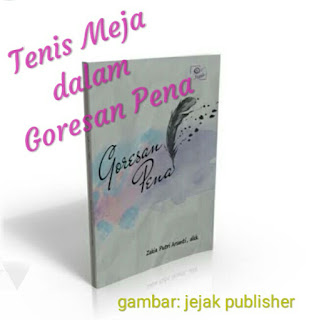 tenis meja dalam goresan pena