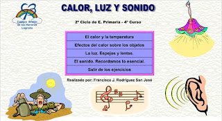 Resultado de imagen de la energia. el calor, el sonido y la luz 6Âº primaria