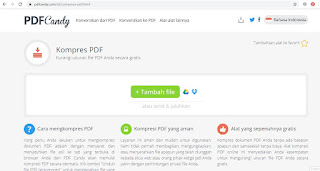 Cara kompres PDF melalui online dan Ms. Word