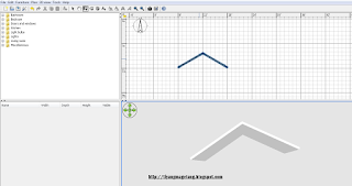 creat roof at sweet home 3d