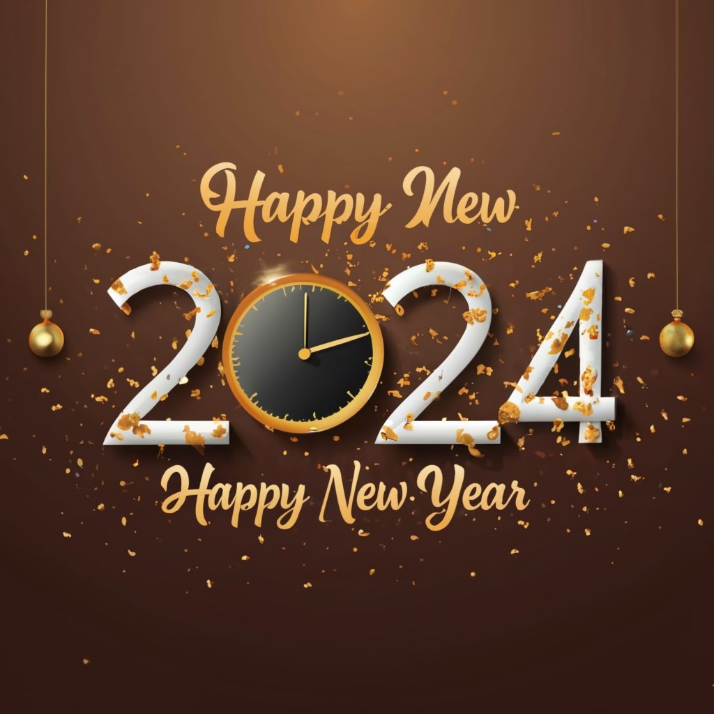 Happy New Year 2024 : WhatsApp States : बेस्ट विशेज, इमेज, कोट्स, नए साल की शुभकामनाएं