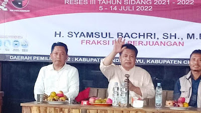 Reses III, Anggota DPRD Jabar Terima Aspirasi Warga Jatibarang Kabupaten Indramayu