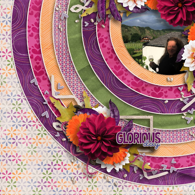  Shape Up Digital Scrapbooking Templates