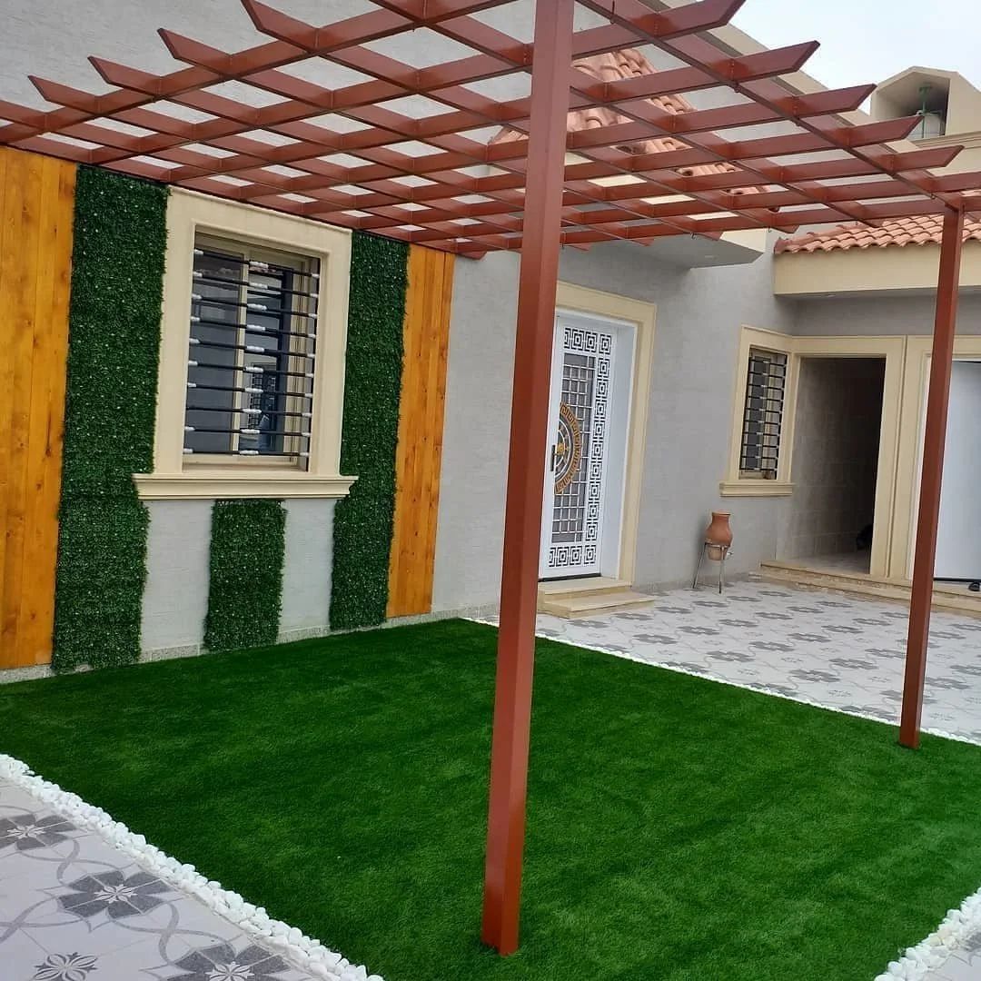 تصميم مظلات حدائق منزلية في الرياض garden umbrella جلسات خارجية للمنازل