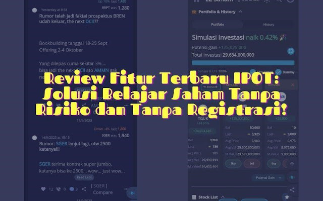 Review Fitur Terbaru IPOT