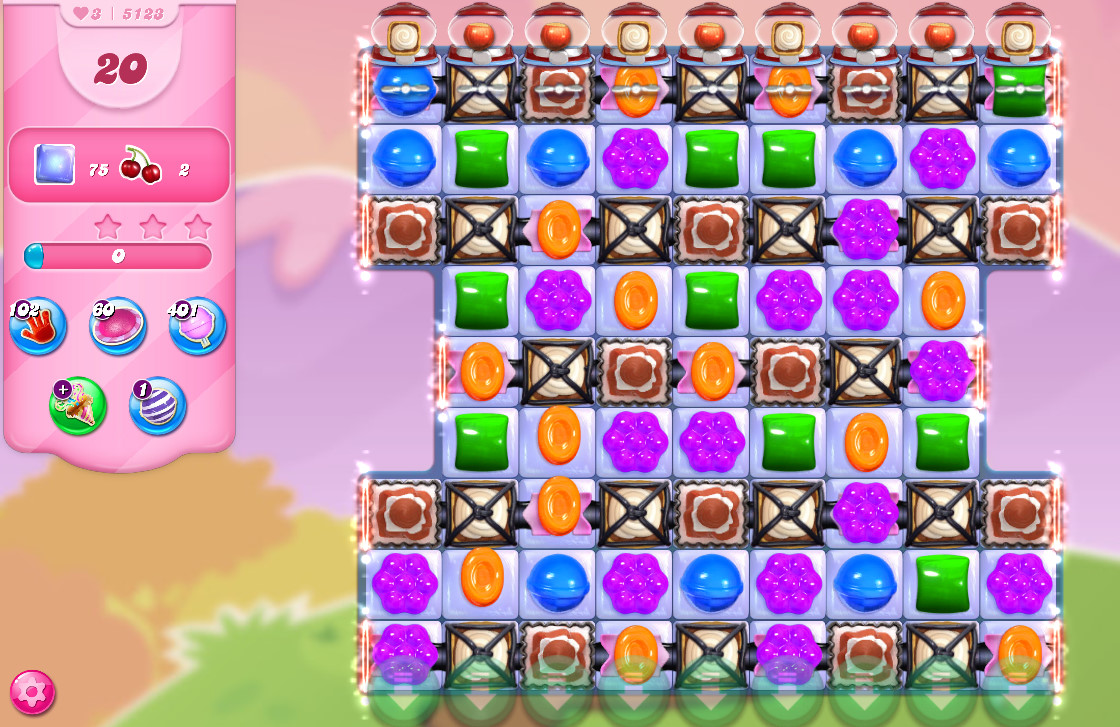 Candy Crush Saga level 5123