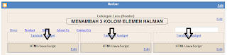 menambah tiga kolom di blogspot/blogger