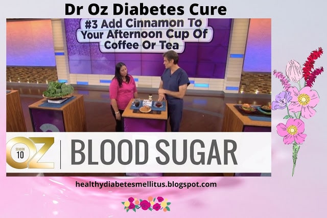 Dr Oz Diabetes Cure