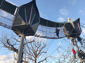 climbing frame at Preston park Museum stockton 