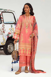 Sana Safinaz  lawn collection 2021 with price