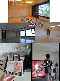 BTS Taehyung family apartment in Apelbaum Gangnam Korea. La casa de la familia de V en Corea