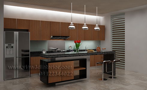 Gambar 5 Jenis Desain Ruang Dapur Hunian Model Ideaonline 