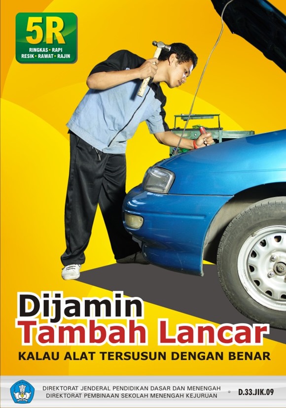 Dijamin tambah lancar kalau alat tersusun dengan benar