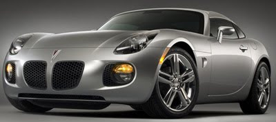 Modern Sports Car Pontiac Solstice Coupe