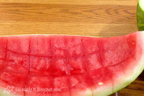 Cutting Watermelon the Easy Way: Step 4