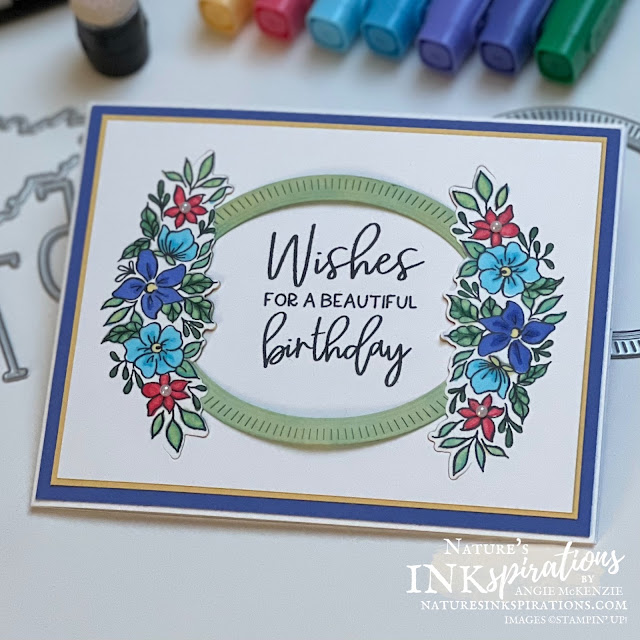 Framed Florets Milestone Birthday | Nature's INKspirations by Angie McKenzie